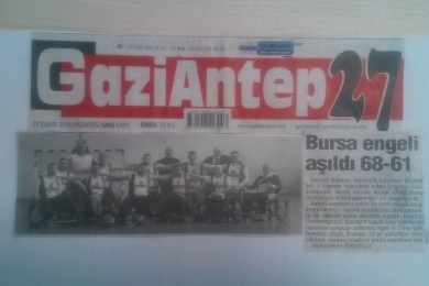 BURSA ENGELI ASILDI...HABER GAZIANTEP27